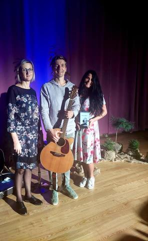 Satikšanās ar grāmatu autoru Kasparu Zlidni 